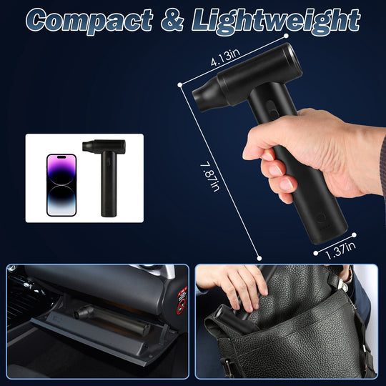 1Set Compressed Air Duster Brushless Motor