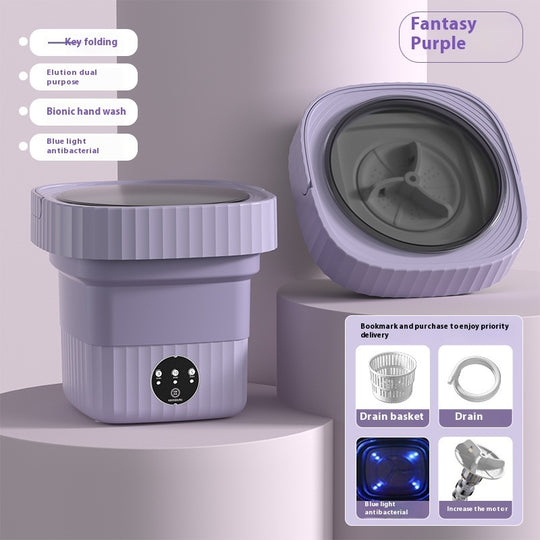 Integrated Folding Washing Machine