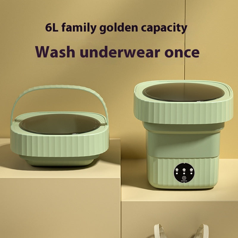 Integrated Folding Washing Machine