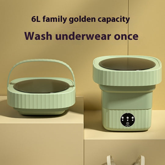 Integrated Folding Washing Machine