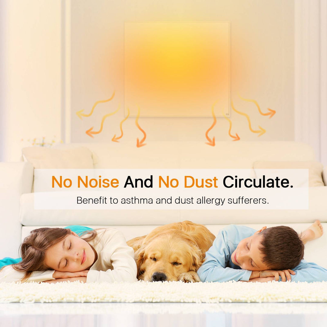 Electric Wall Mounted Space Panel Heater
