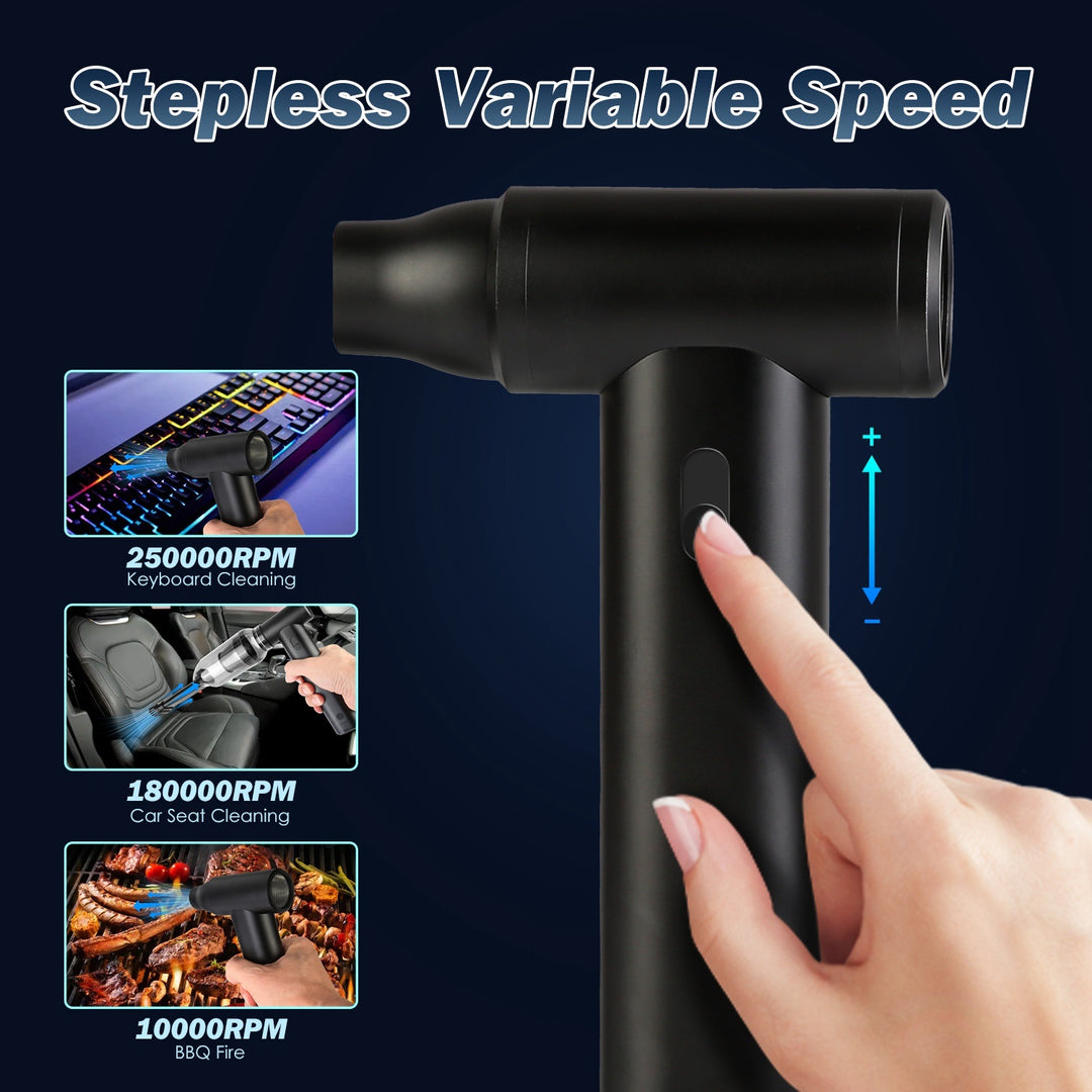 1Set Compressed Air Duster Brushless Motor