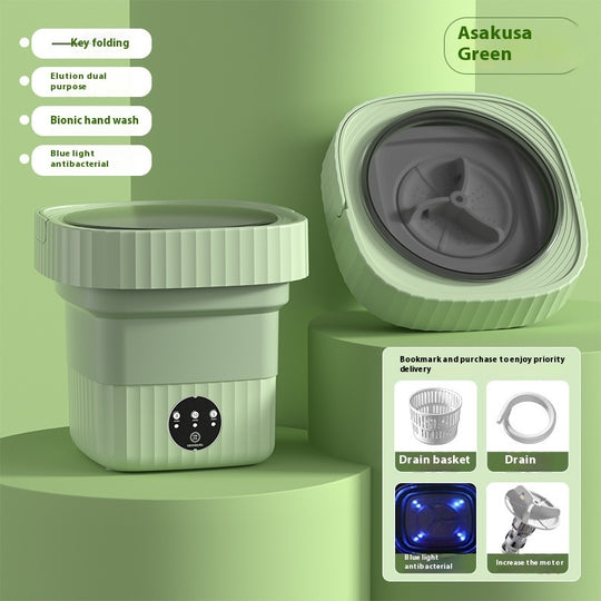 Integrated Folding Washing Machine