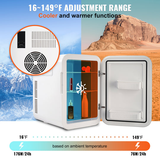 Vevor Mini Fridge For Bedroom