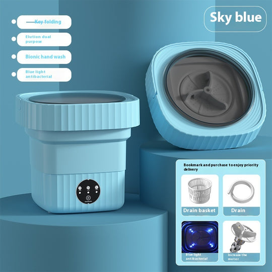 Integrated Folding Washing Machine