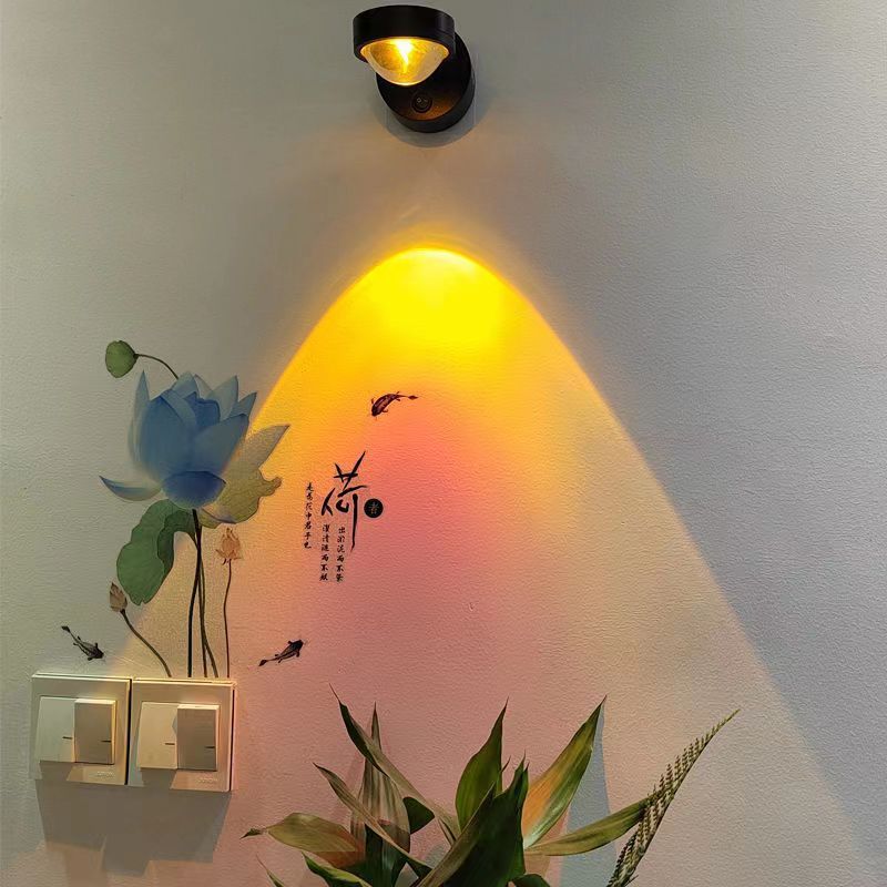 Rechargeable Sunset Red Wall Lamp
