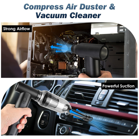 1Set Compressed Air Duster Brushless Motor